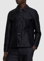 Tom Ford Compact Cotton Military Field Jacket