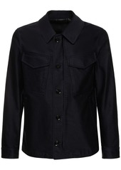 Tom Ford Compact Cotton Military Field Jacket