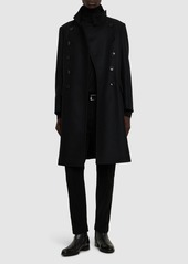 Tom Ford Compact Japanese Twill Felt Coat