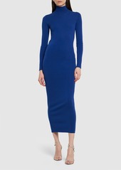 Tom Ford Compact Knit Cashmere & Silk Midi Dress