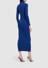 Tom Ford Compact Knit Cashmere & Silk Midi Dress