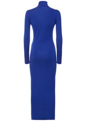 Tom Ford Compact Knit Cashmere & Silk Midi Dress