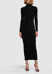 Tom Ford Compact Knit Cashmere & Silk Midi Dress