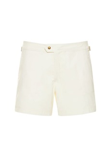 Tom Ford Compact Poplin Swim Shorts