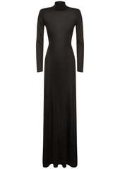 Tom Ford Compact Slinky Viscose Long Dress