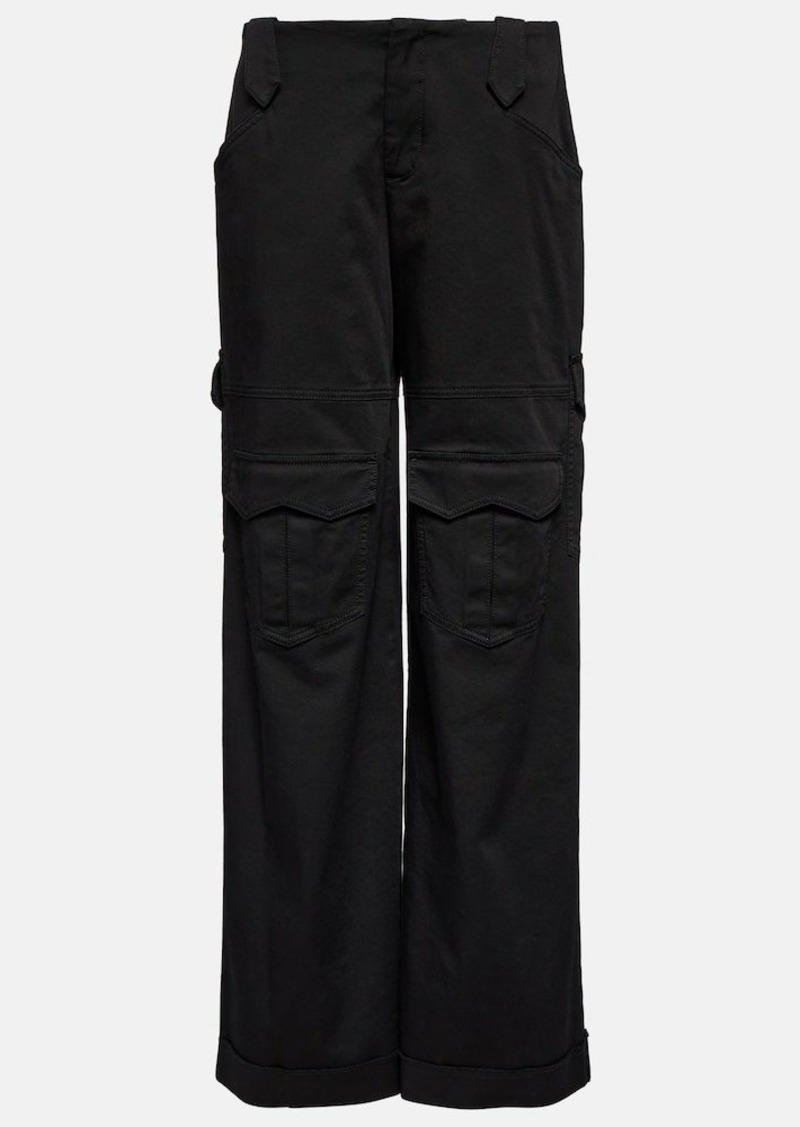 Tom Ford Cotton-blend gabardine cargo pants