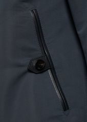 Tom Ford Cotton Poplin & Silk Zipped Jacket