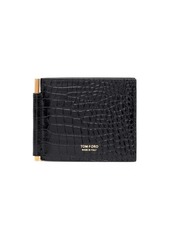 Tom Ford crocodile-effect leather wallet