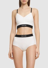 Tom Ford Cropped Tech Jersey Tank Top