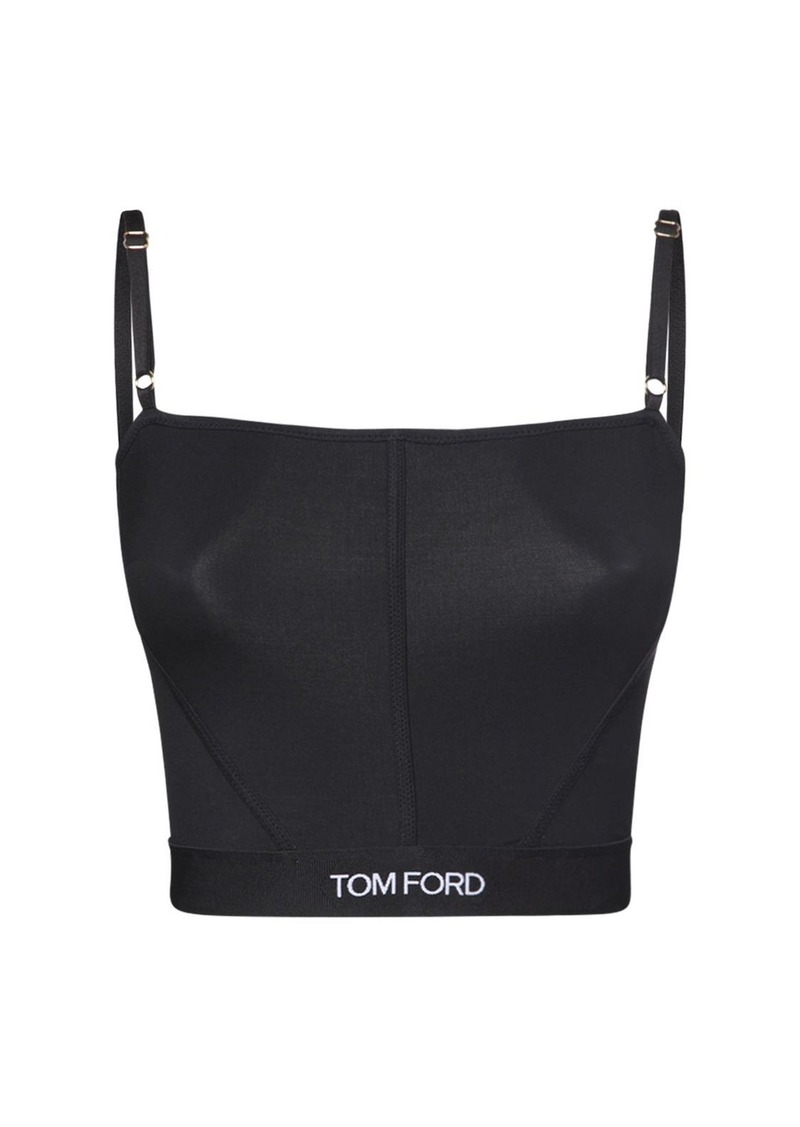 Tom Ford Cropped Tech Tank Top