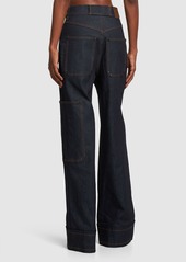 Tom Ford Denim High Waist Wide Jeans