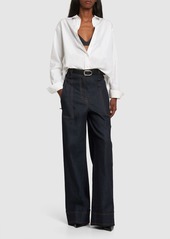 Tom Ford Denim High Waist Wide Jeans