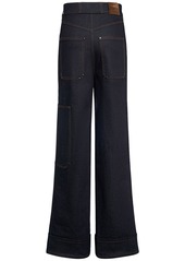 Tom Ford Denim High Waist Wide Jeans