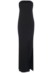 Tom Ford Double Silk Georgette Strapless Dress