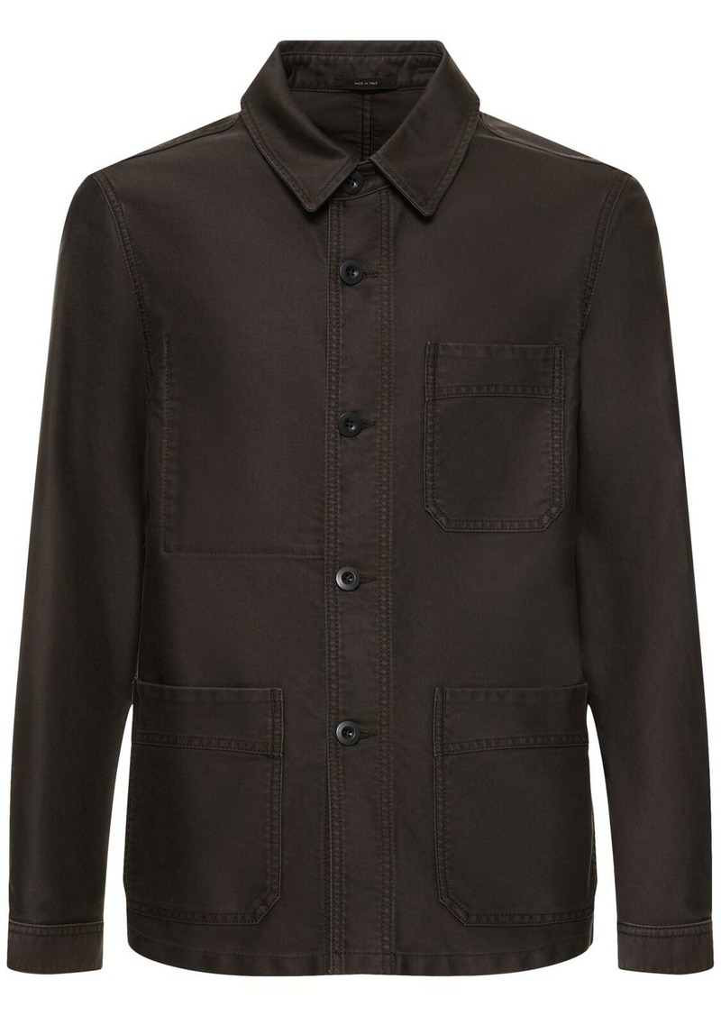 Tom Ford Double Weft Twill Chore Jacket