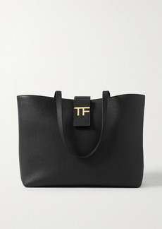 Tom Ford Embellished Textured-leather Tote