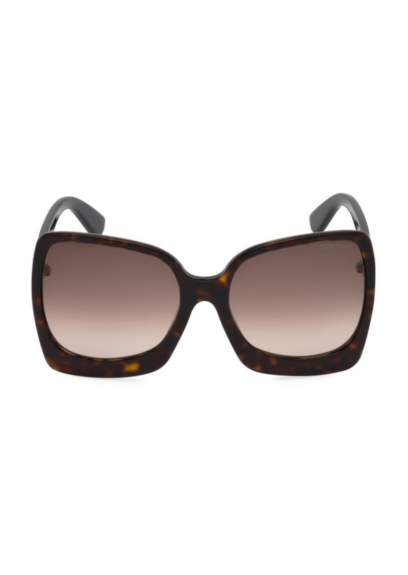 Tom Ford Emmanuella 60MM Oversize Square Sunglasses | Sunglasses