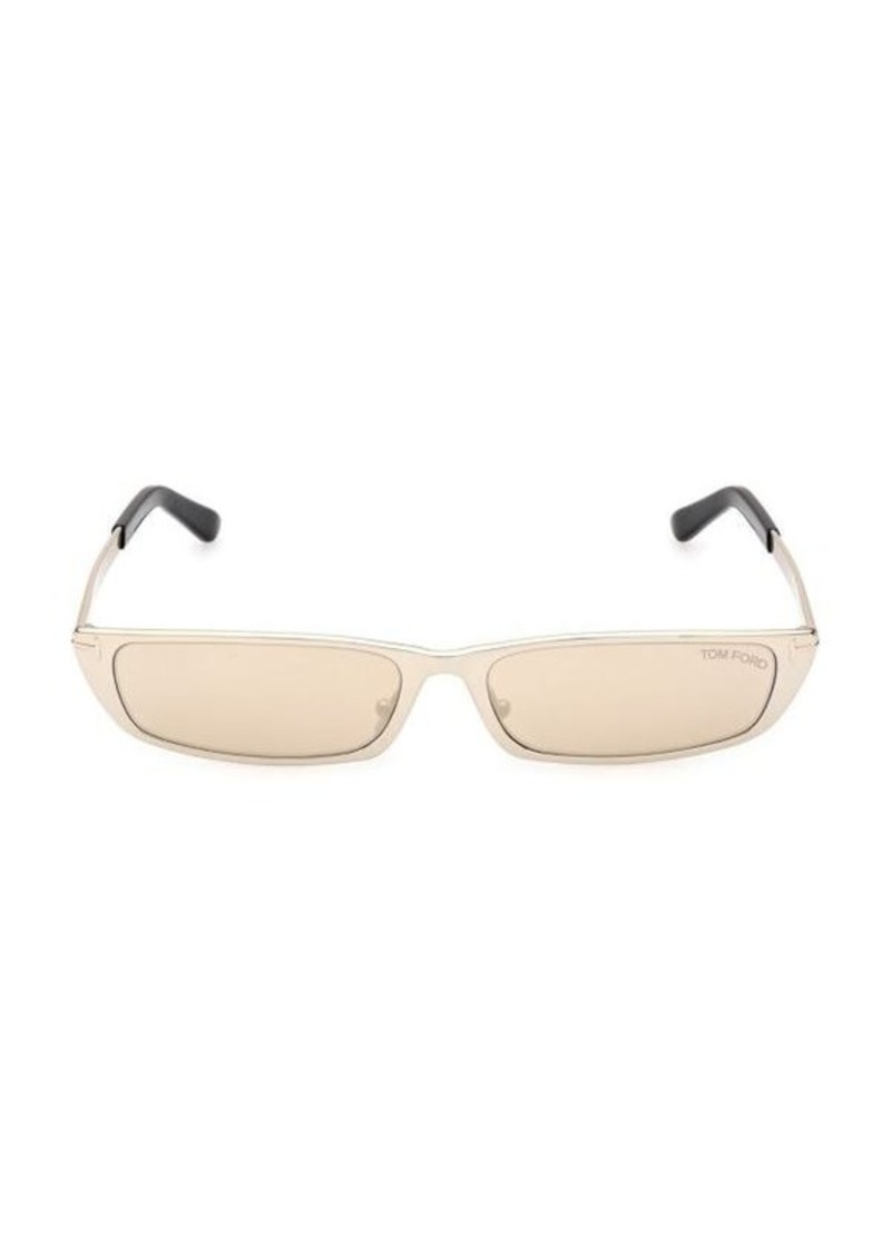 Tom Ford Everett 59MM Rectangular Sunglasses