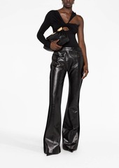 Tom Ford flared leather trousers