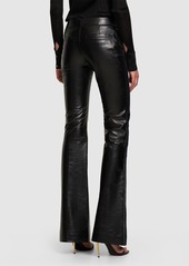 Tom Ford Flared Low Rise Leather Pants