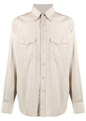 Tom Ford Garment-dyed button-down shirt