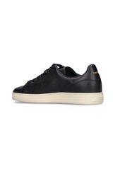 Tom Ford Grain Leather Low Top Sneakers