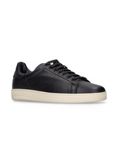 Tom Ford Grain Leather Low Top Sneakers