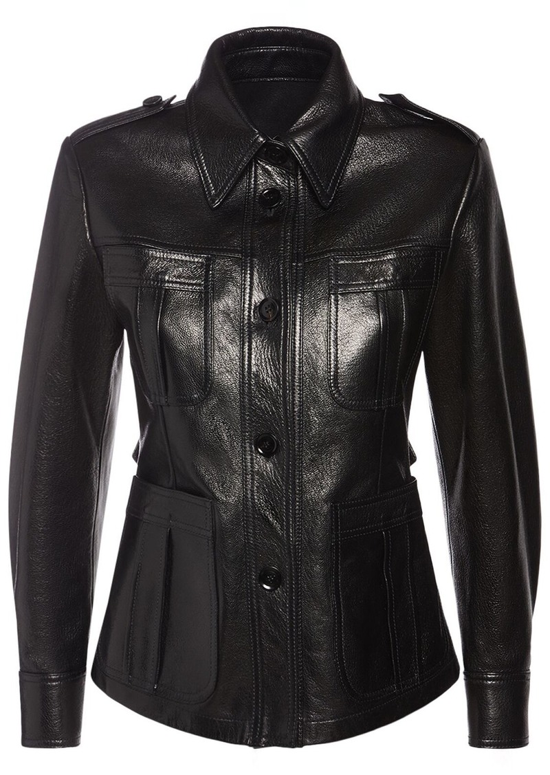 Tom Ford Grained Leather Jacket