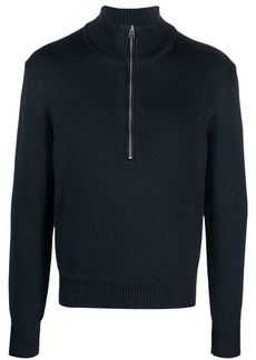 Tom Ford half-zip wool-silk jumper