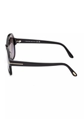 Tom Ford Hanley 57MM Butterfly Sunglasses