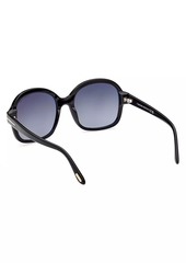 Tom Ford Hanley 57MM Butterfly Sunglasses