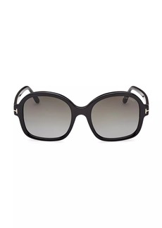 Tom Ford Hanley 57MM Butterfly Sunglasses