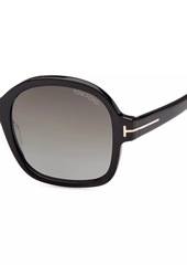 Tom Ford Hanley 57MM Butterfly Sunglasses