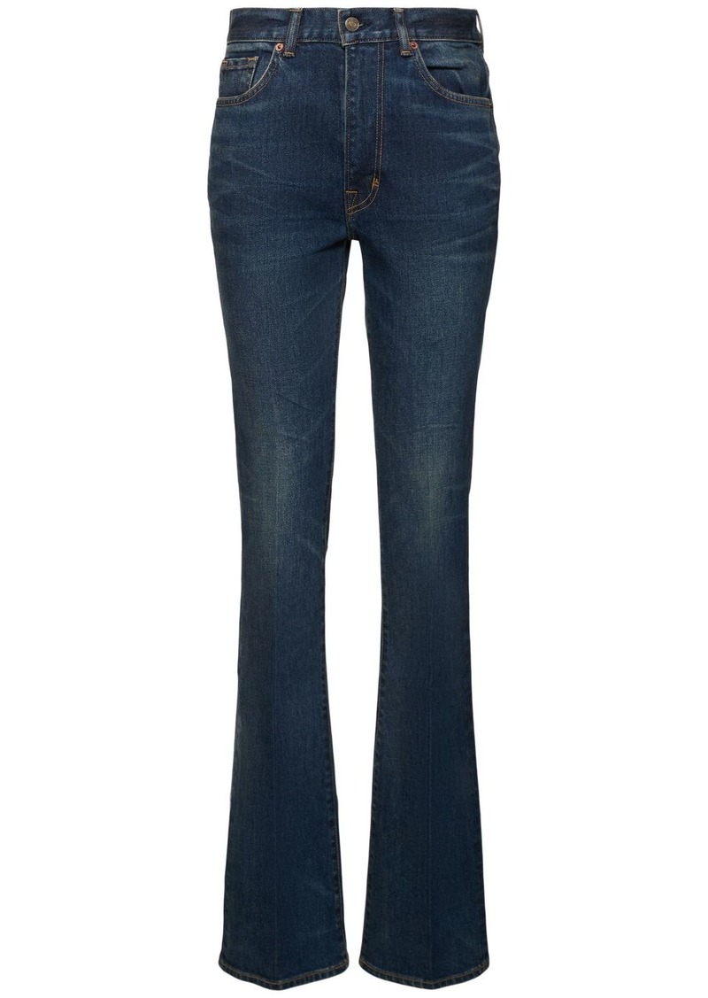 Tom Ford High Rise Denim Flared Jeans