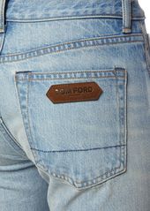 Tom Ford High Rise Denim Straight Jeans