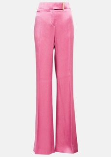 Tom Ford High-rise wide-leg satin pants