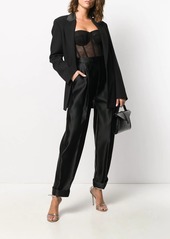 Tom Ford high waisted silk trousers