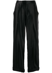 Tom Ford high waisted silk trousers