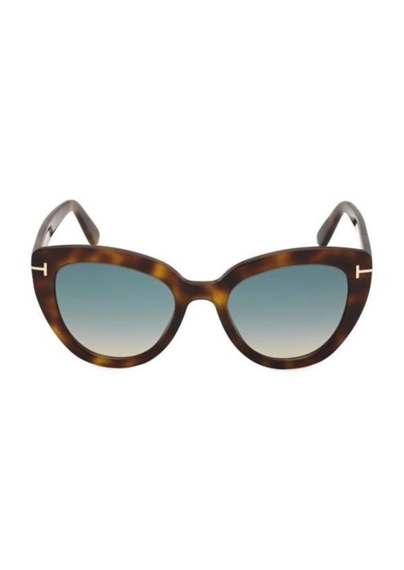 Tom Ford Izzi 53MM Cat Eye Sunglasses