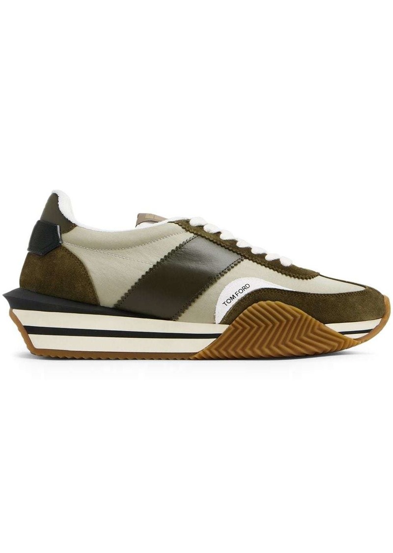 Tom Ford James lace-up suede sneakers