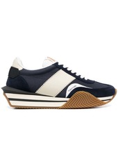 Tom Ford James panelled leather sneakers