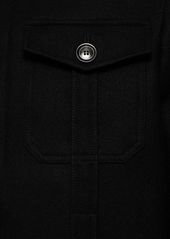 Tom Ford Japanese Felt Stand Collar Casual Jacket