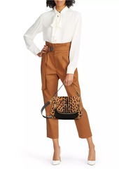 Tom Ford Jennifer Leopard Calf Hair Shoulder Bag