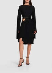 Tom Ford Jersey Wrap Midi Dress