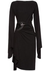 Tom Ford Jersey Wrap Midi Dress