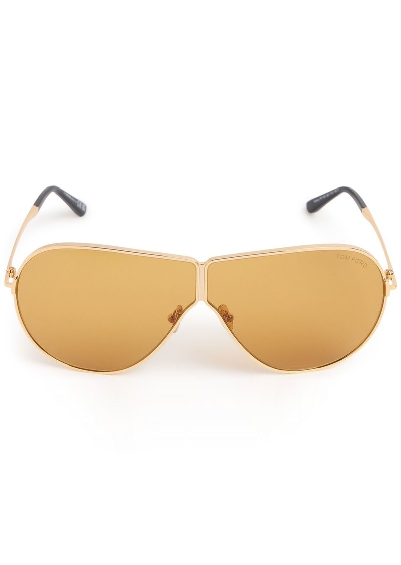 Tom Ford Keating Metal Sunglasses