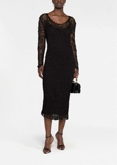 Tom Ford lace-patterned pencil dress