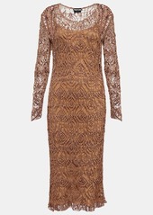 Tom Ford Layered knit midi dress