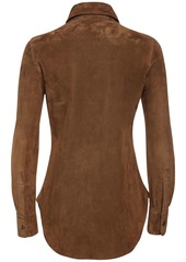 Tom Ford Leather & Suede Shirt