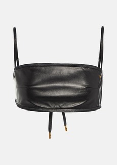 Tom Ford Leather bra top